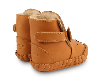 Kapi Classic Booties | Tiger | Camel Classic Leather