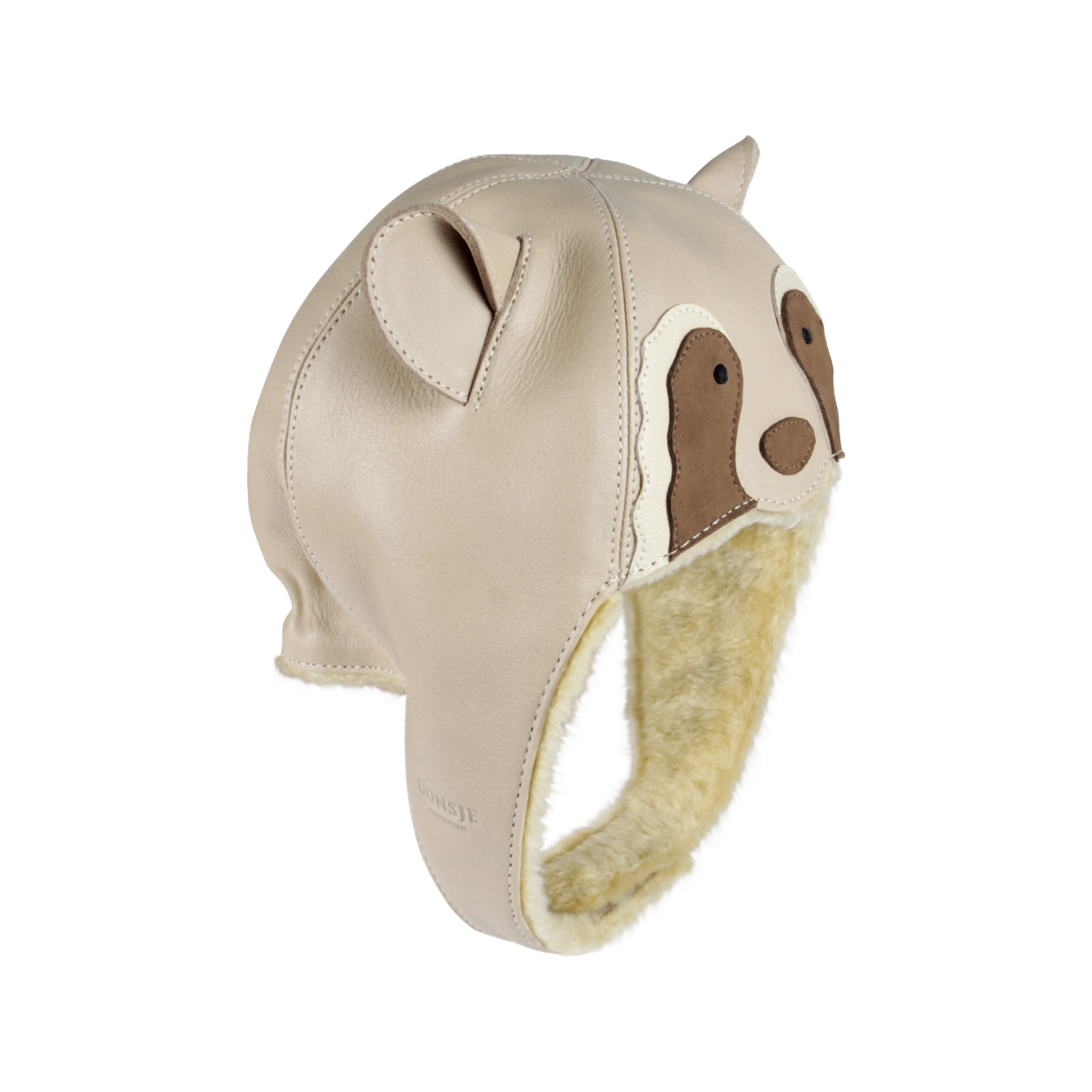 Kapi Special Hat | Raccoon | Ivory Classic Leather