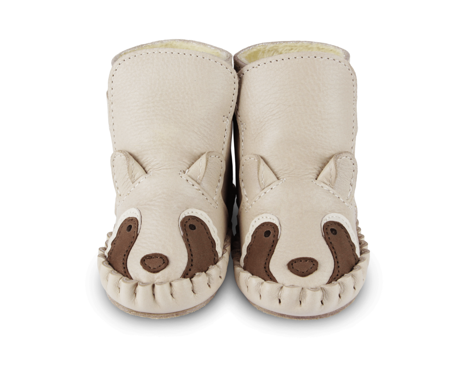 Kapi Special Booties | Raccoon | Ivory Classic Leather
