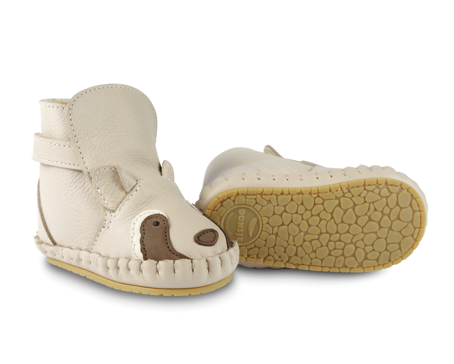 Kapi Special Booties | Raccoon | Ivory Classic Leather