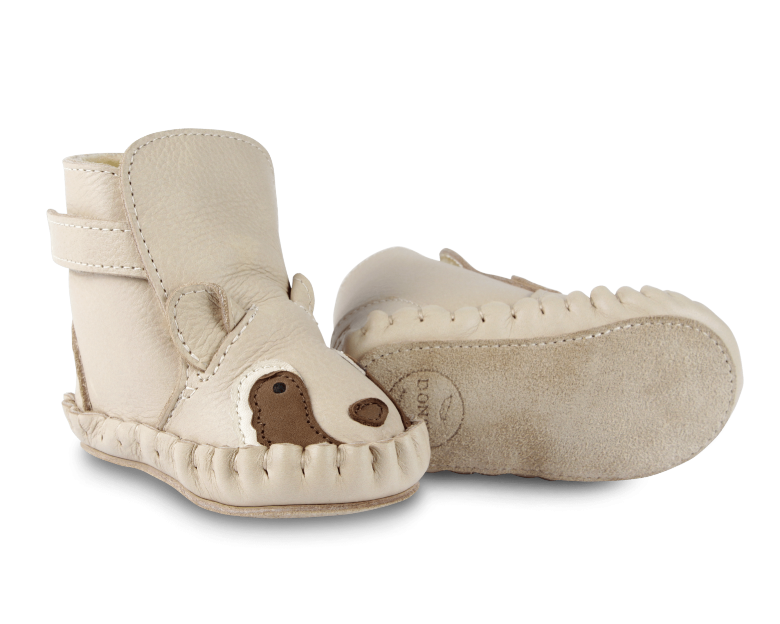Kapi Special Booties | Raccoon | Ivory Classic Leather