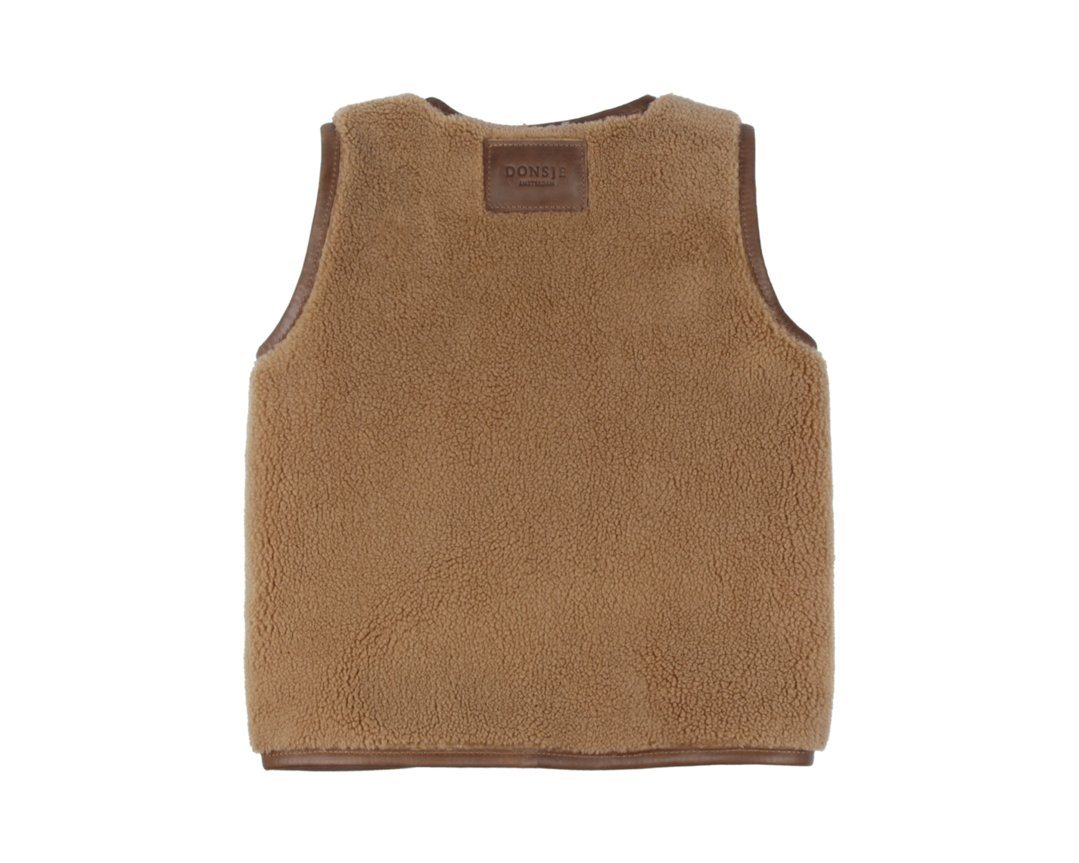 Noa Gilet | Bear | Cognac Classic Leather