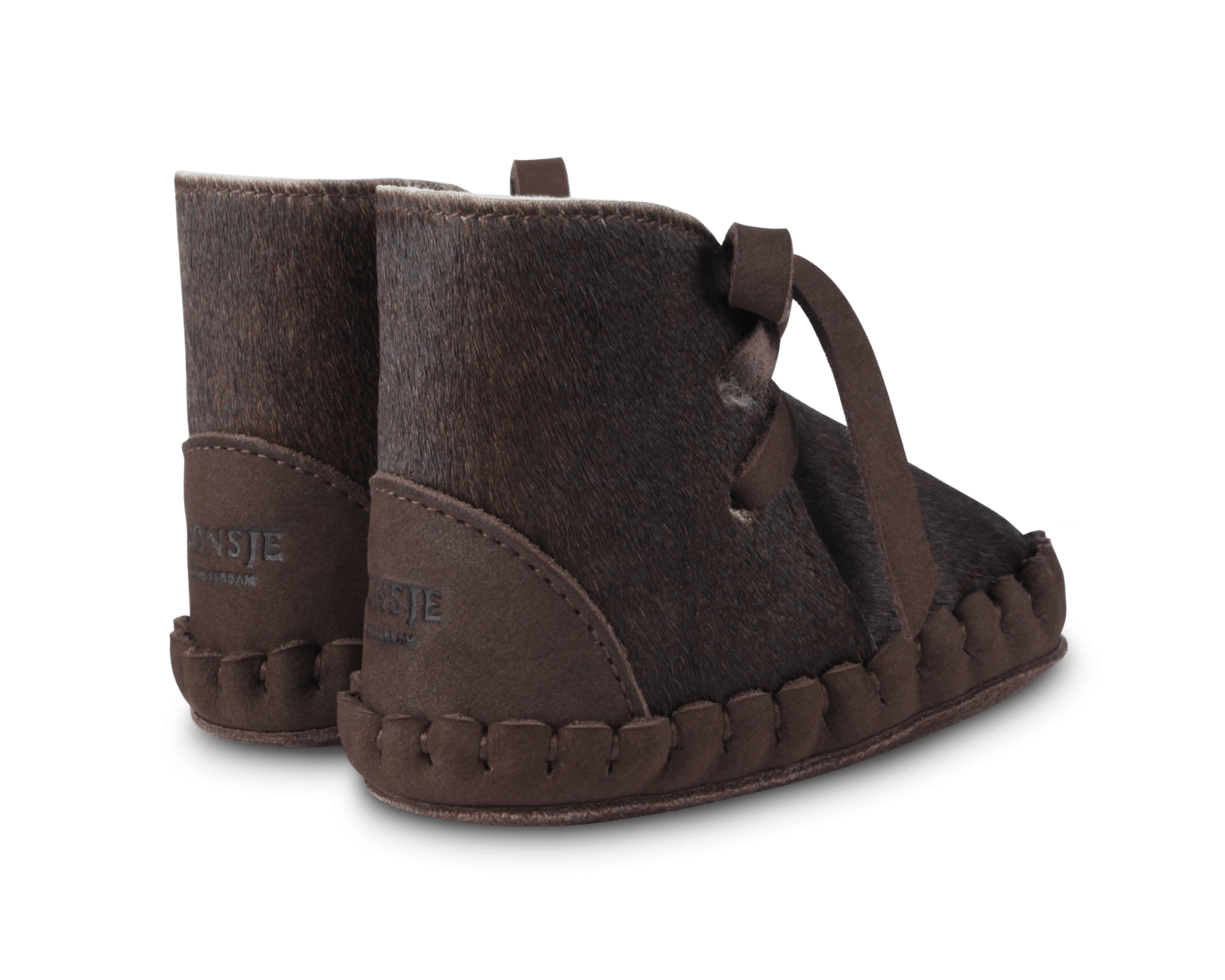 Pina Exclusive Booties | Brown Cow Hair