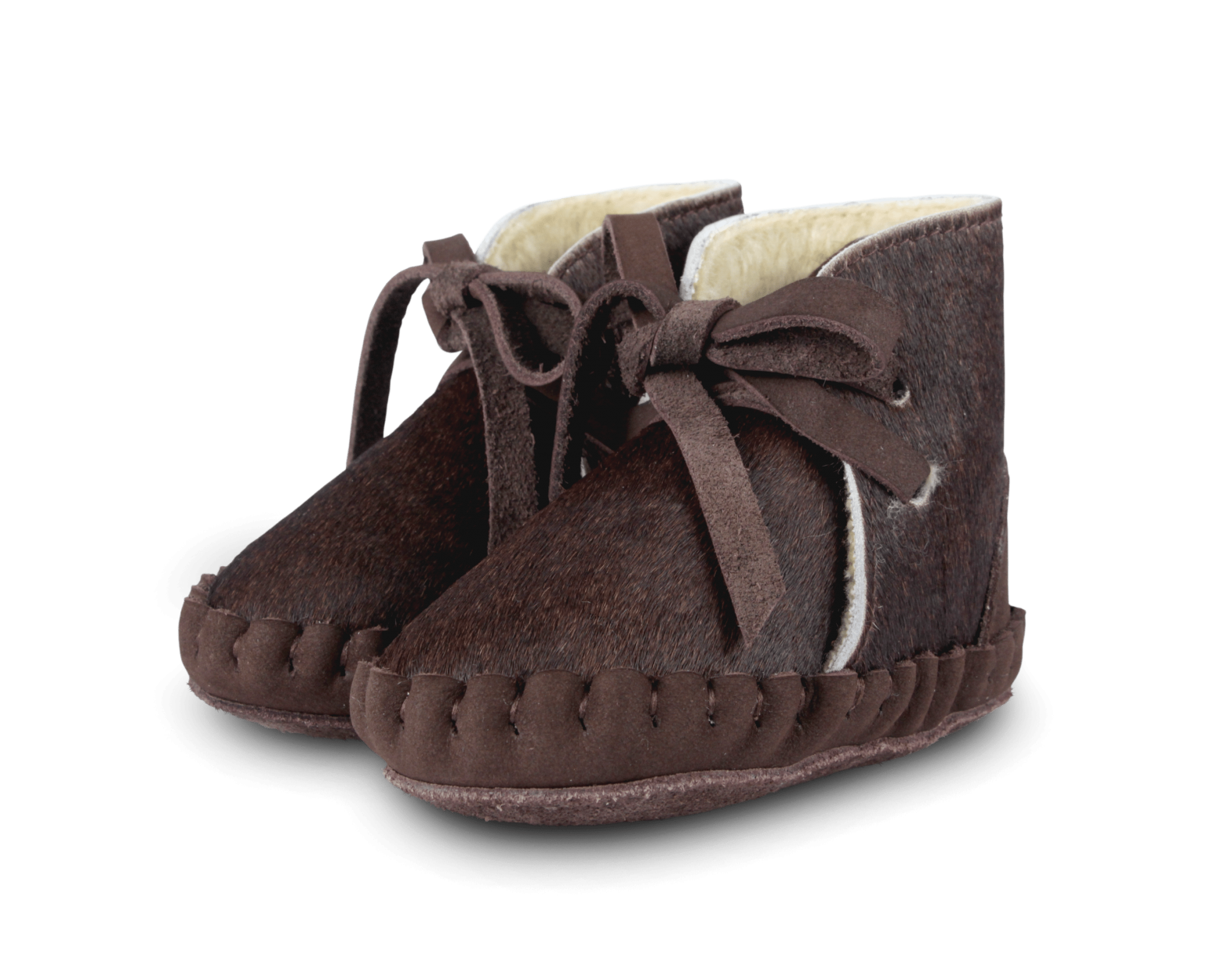 Pina Exclusive Booties | Brown Cow Hair