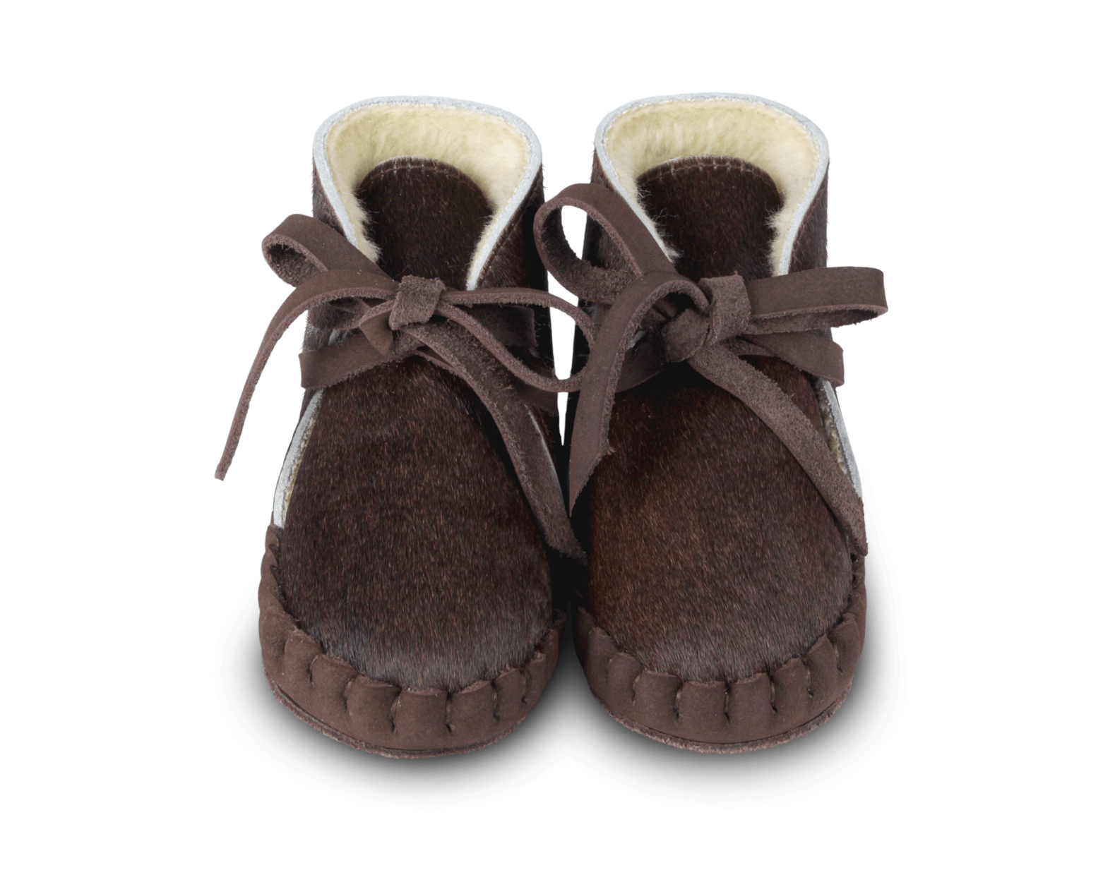 Pina Exclusive Booties | Brown Cow Hair