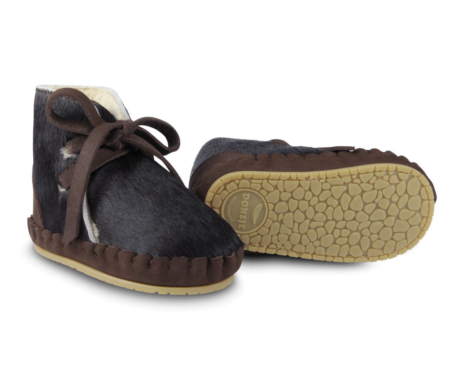 Pina Exclusive Booties | Brown Cow Hair