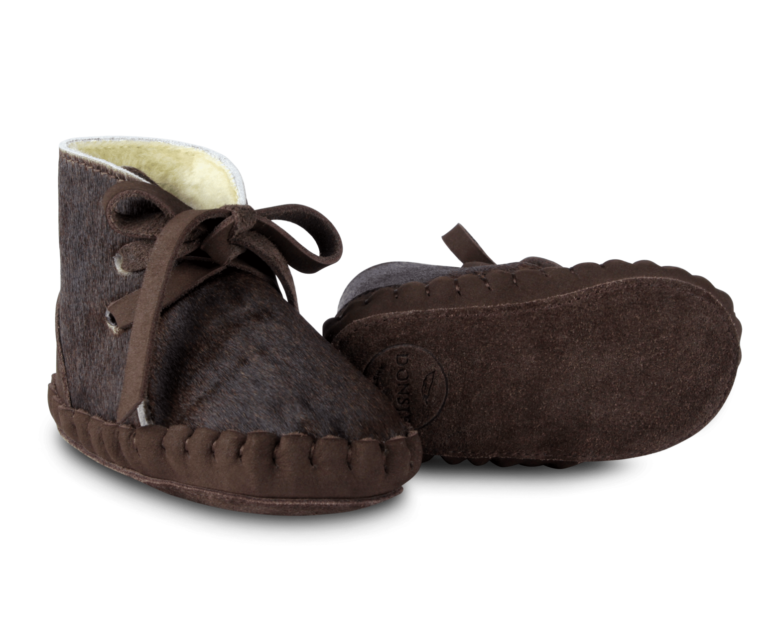 Pina Exclusive Booties | Brown Cow Hair