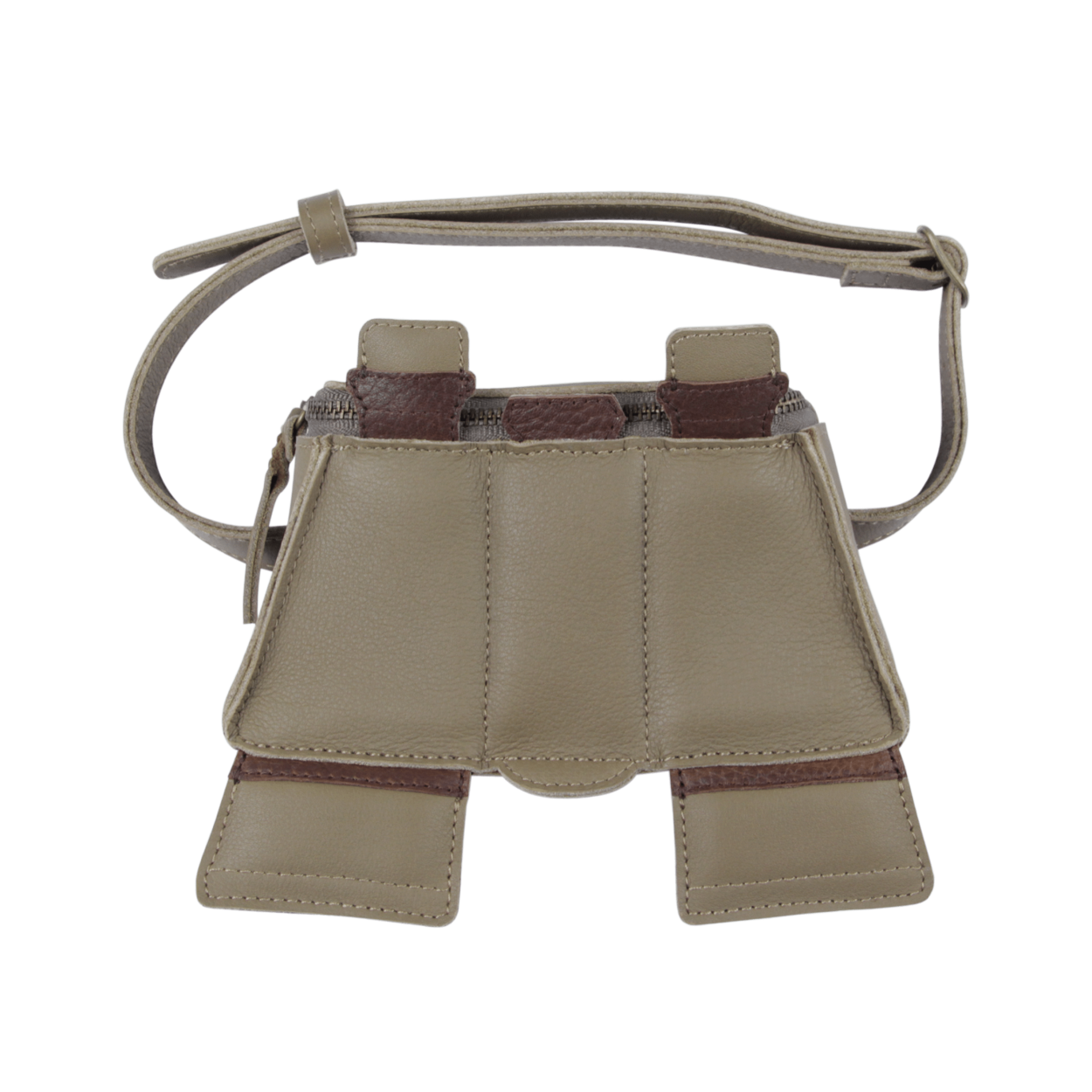 Timo Bum Bag | Binoculars | Army Leather