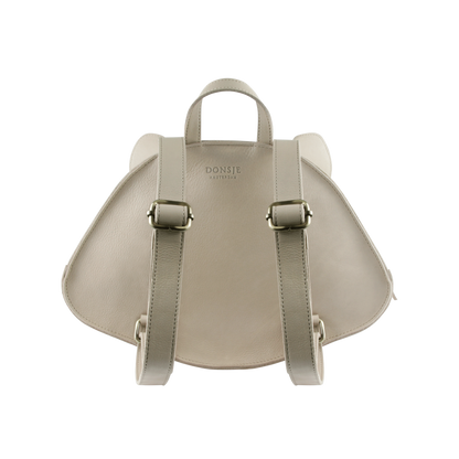 Umi Schoolbag | Raccoon | Ivory Classic Leather