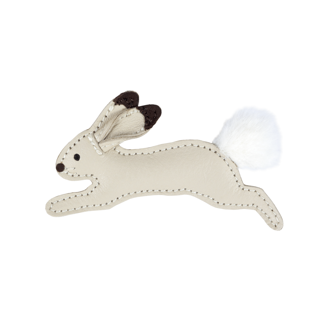 Hoppe Clip | Arctic Hare | Cream Leather