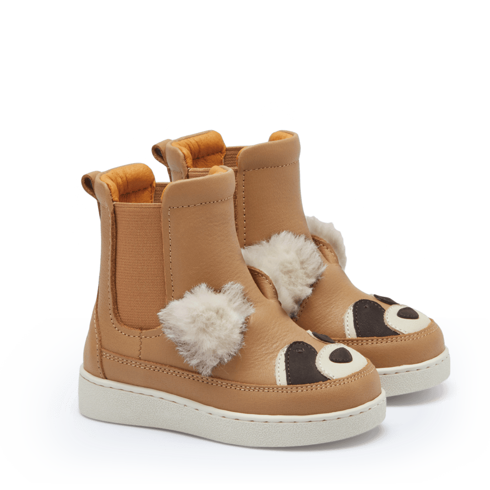Thudo Exclusive Boots | Raccoon | Truffle Leather