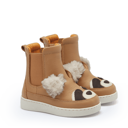 Thudo Exclusive Boots | Raccoon | Truffle Leather