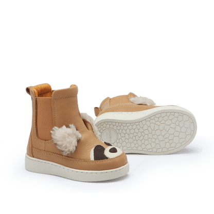 Thudo Exclusive Boots | Raccoon | Truffle Leather