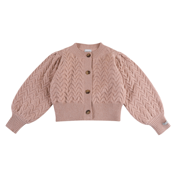 Zinne Cardigan | Cloudy Rose