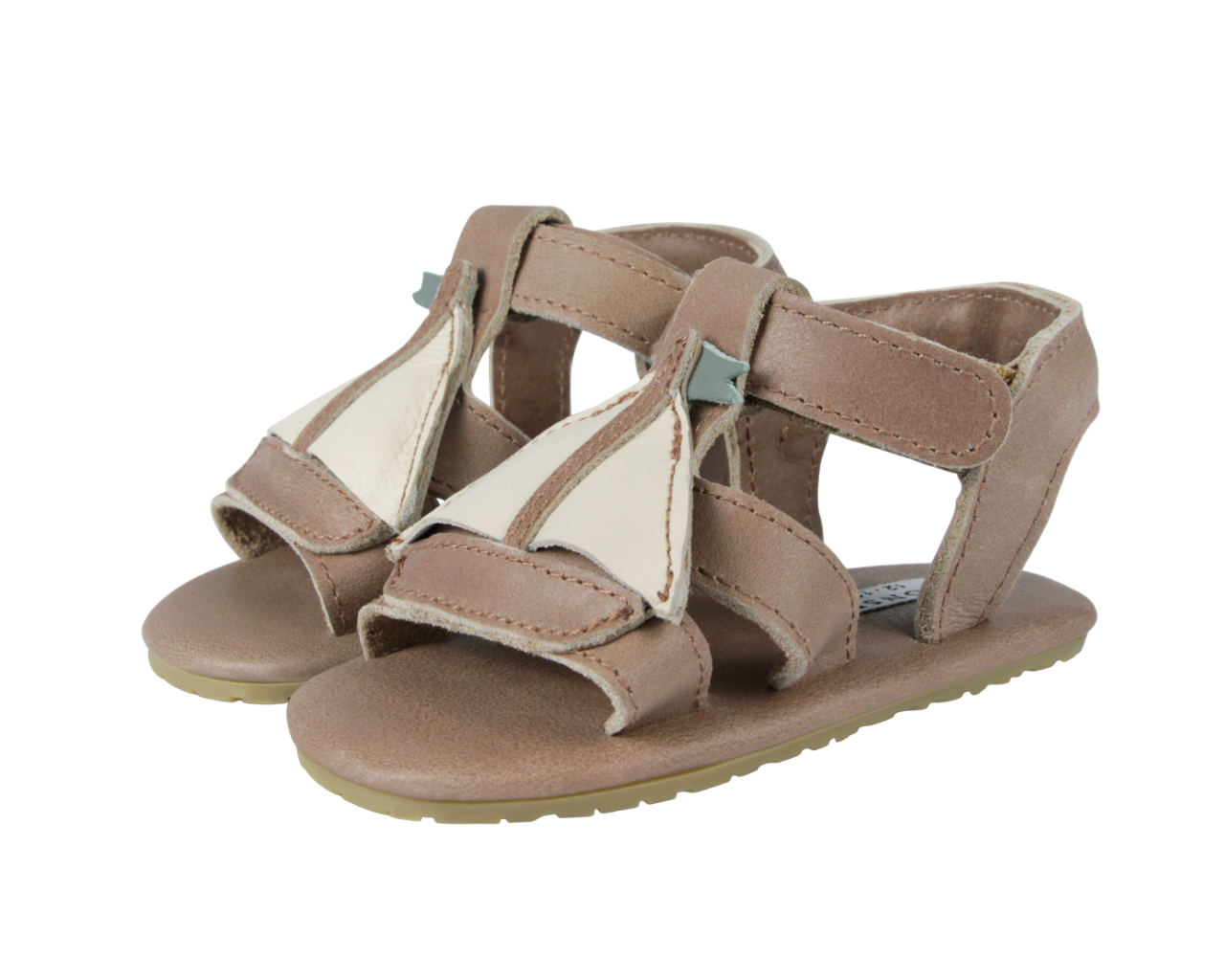 Qlops Sandals | Boat | Nutmeg Leather