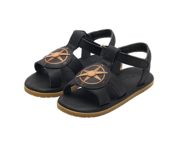 Mattia | Compass | Navy Leather