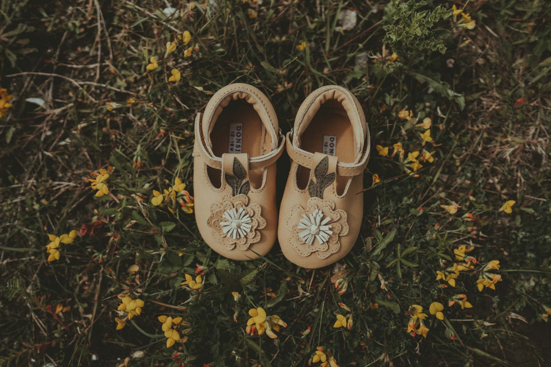 Heidi Shoes | Buttercup | Gold Metallic Nubuck