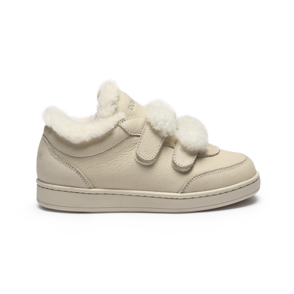 Hanzell Sneakers | Cream Leather