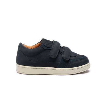 Meyo Sneakers | Navy Betting Leather