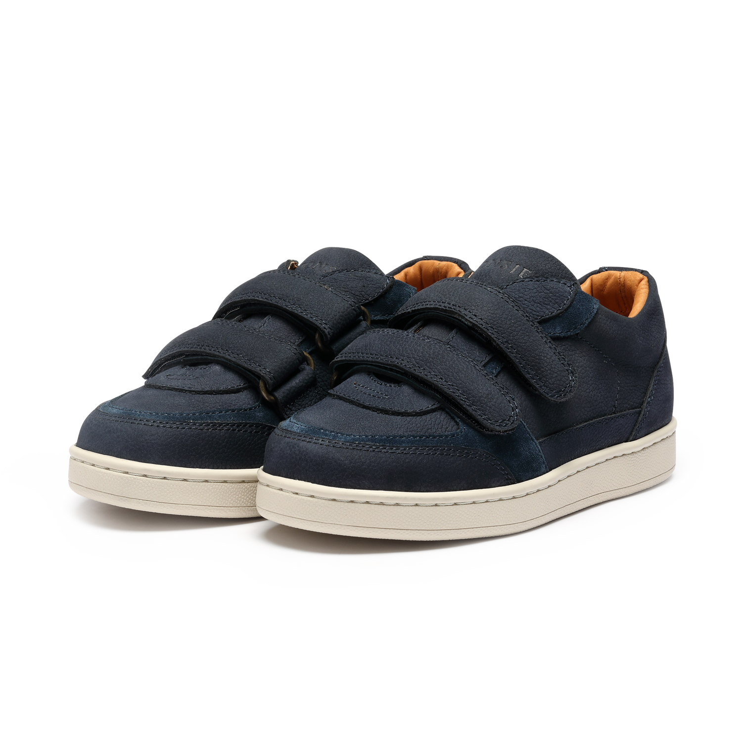 Meyo Sneakers | Navy Betting Leather