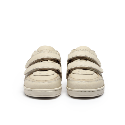 Meyo Sneakers | Cream Leather