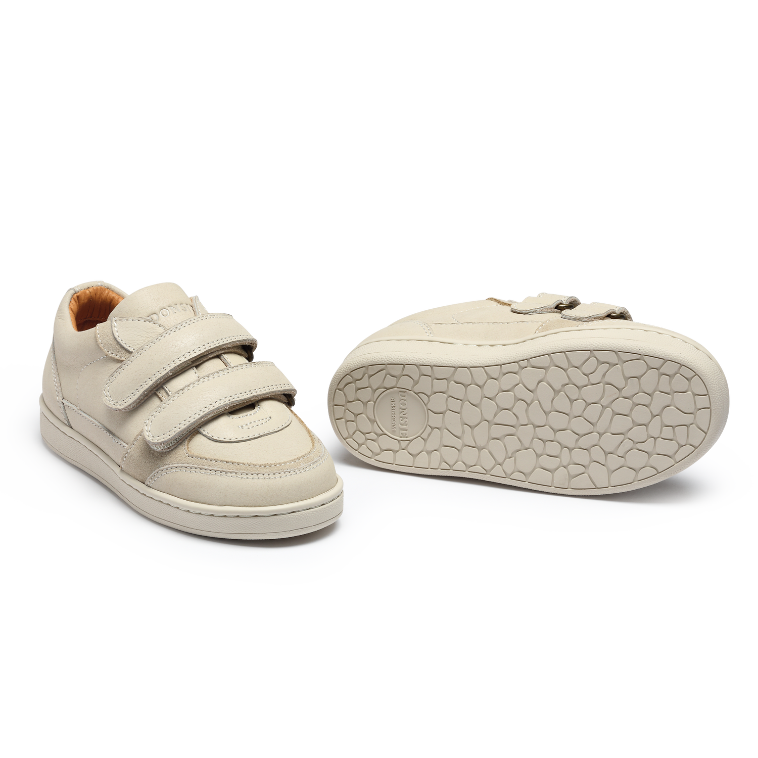 Meyo Sneakers | Cream Leather