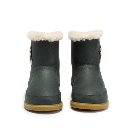 Trene Boots | Christmas Tree | Deep Green Leather