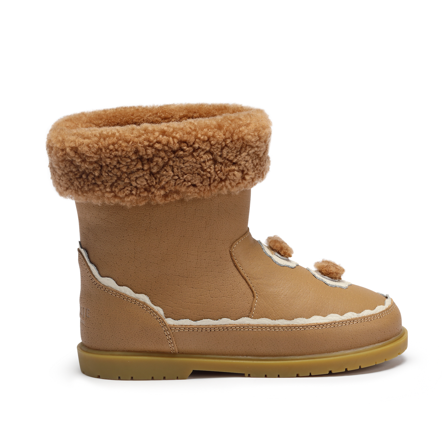 Pleun Boots | Beige Leather