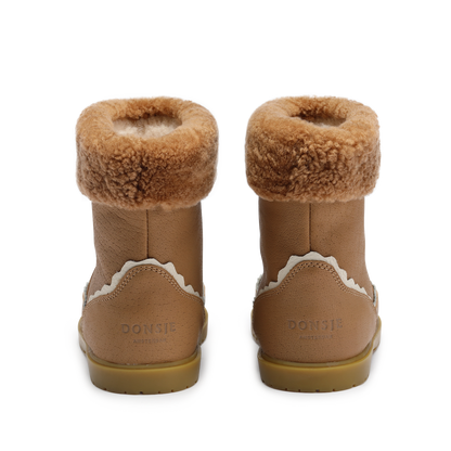 Pleun Boots | Beige Leather