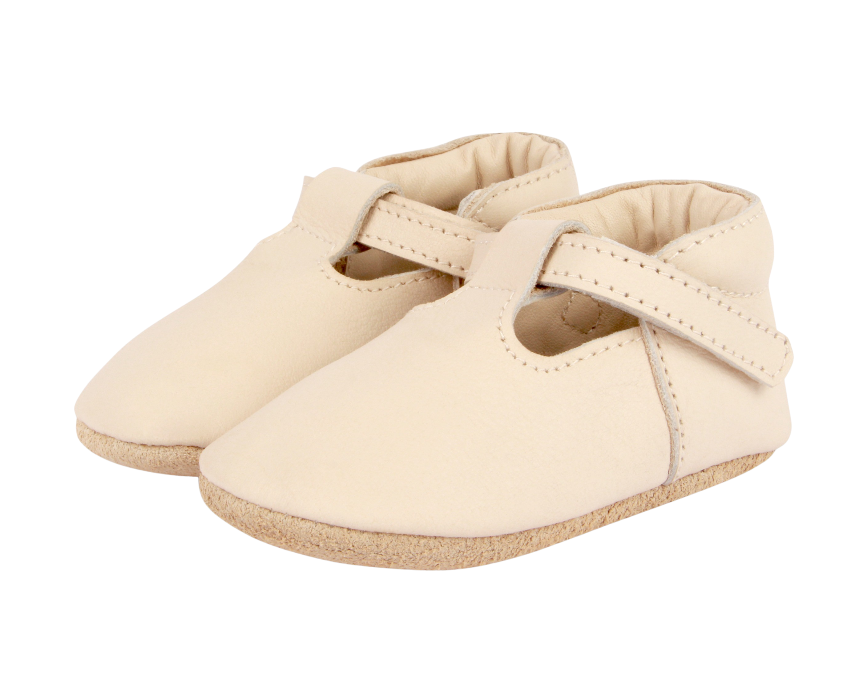 Elia Shoes | Cream Leather