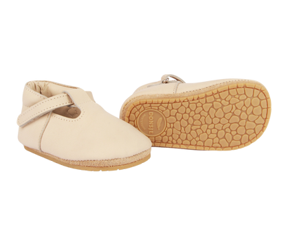 Elia Shoes | Cream Leather