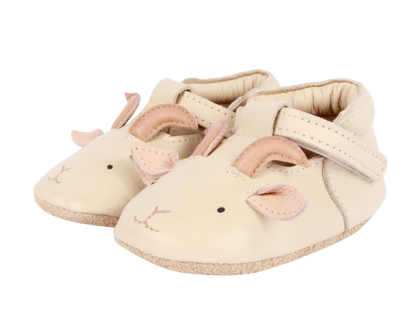 Spark Special Shoes | Goat | Cream Leather