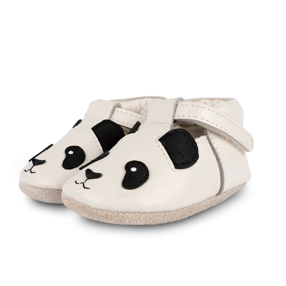 Spark Classic Shoes | Panda | Off White Leather