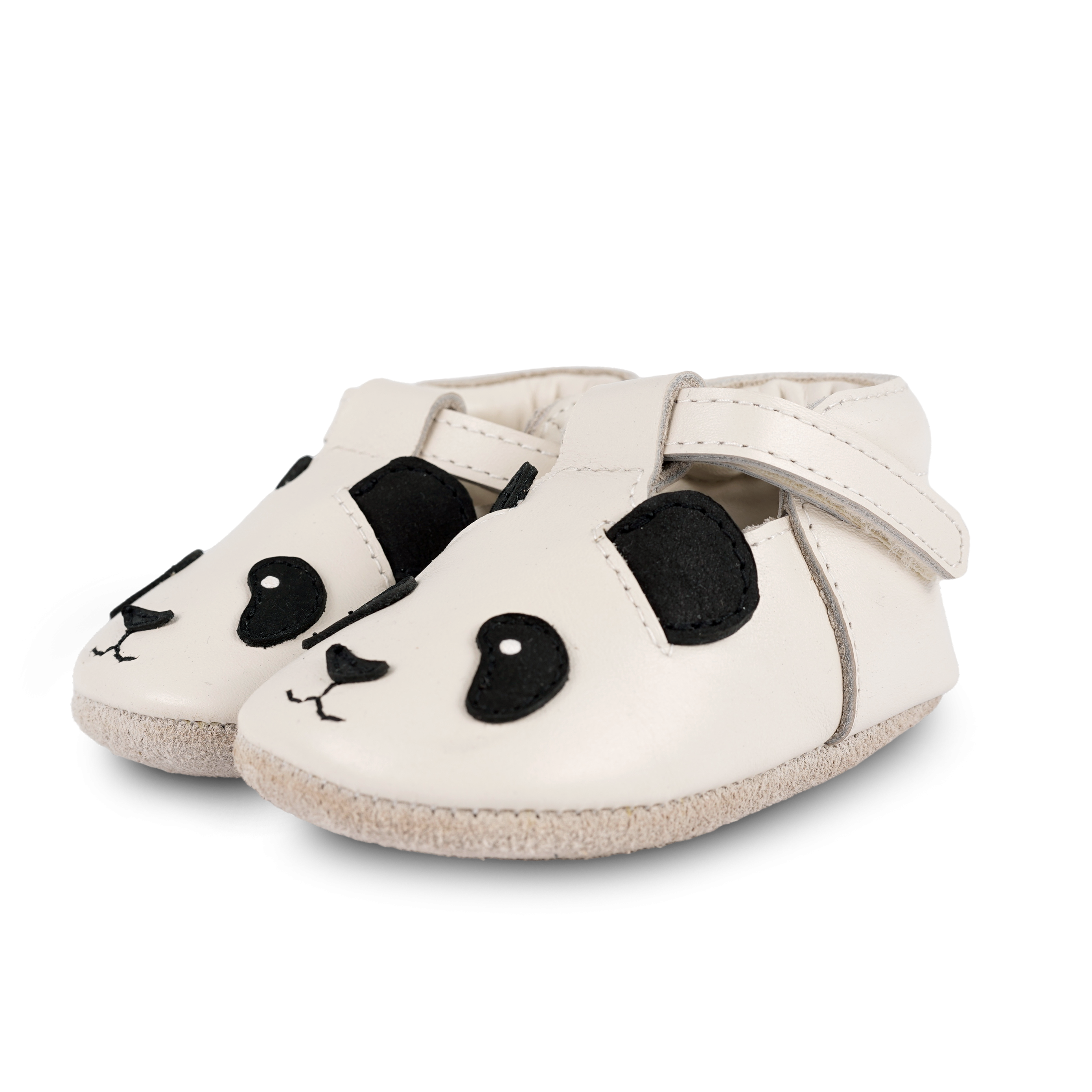 Spark Classic Shoes | Panda | Off White Leather