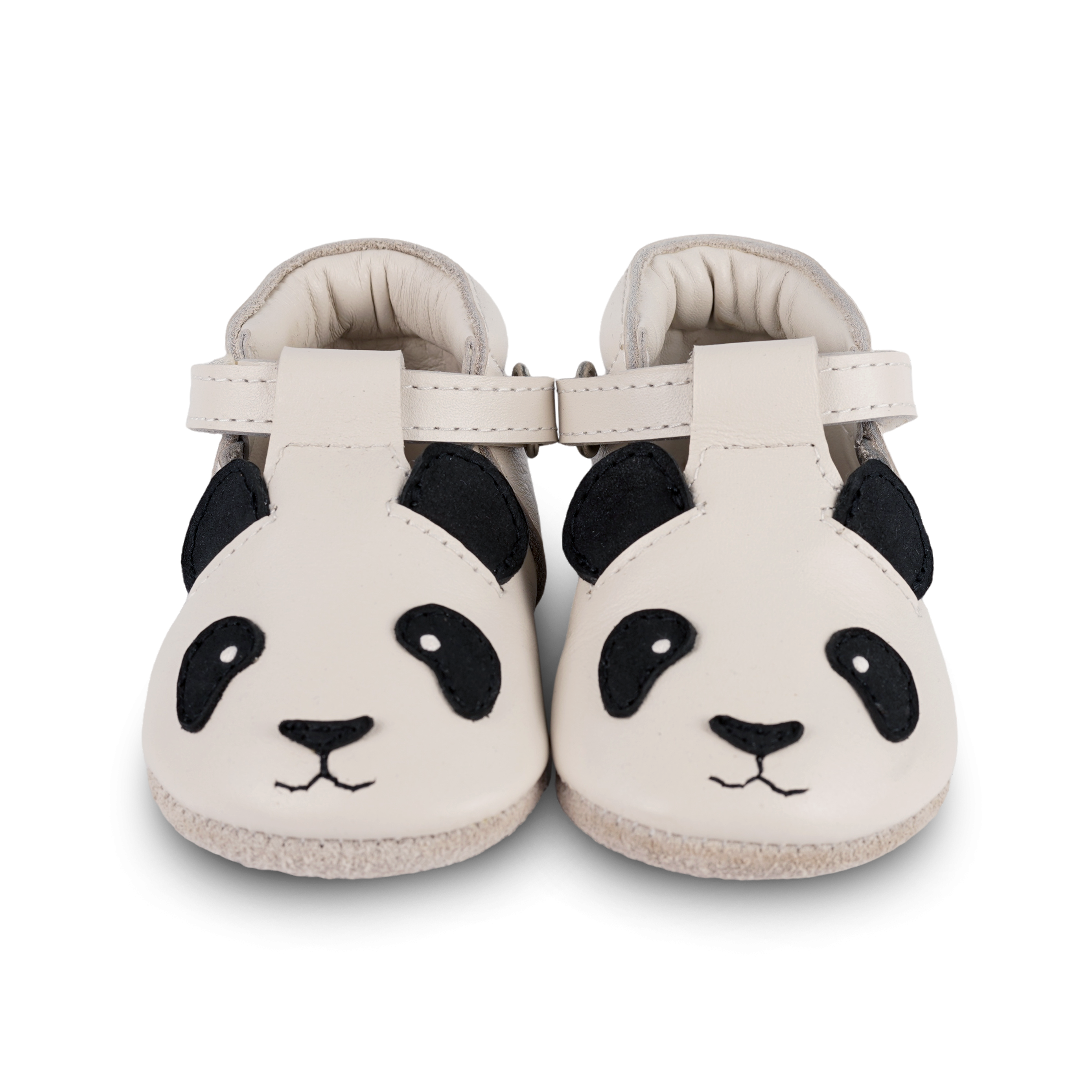 Spark Classic Shoes | Panda | Off White Leather