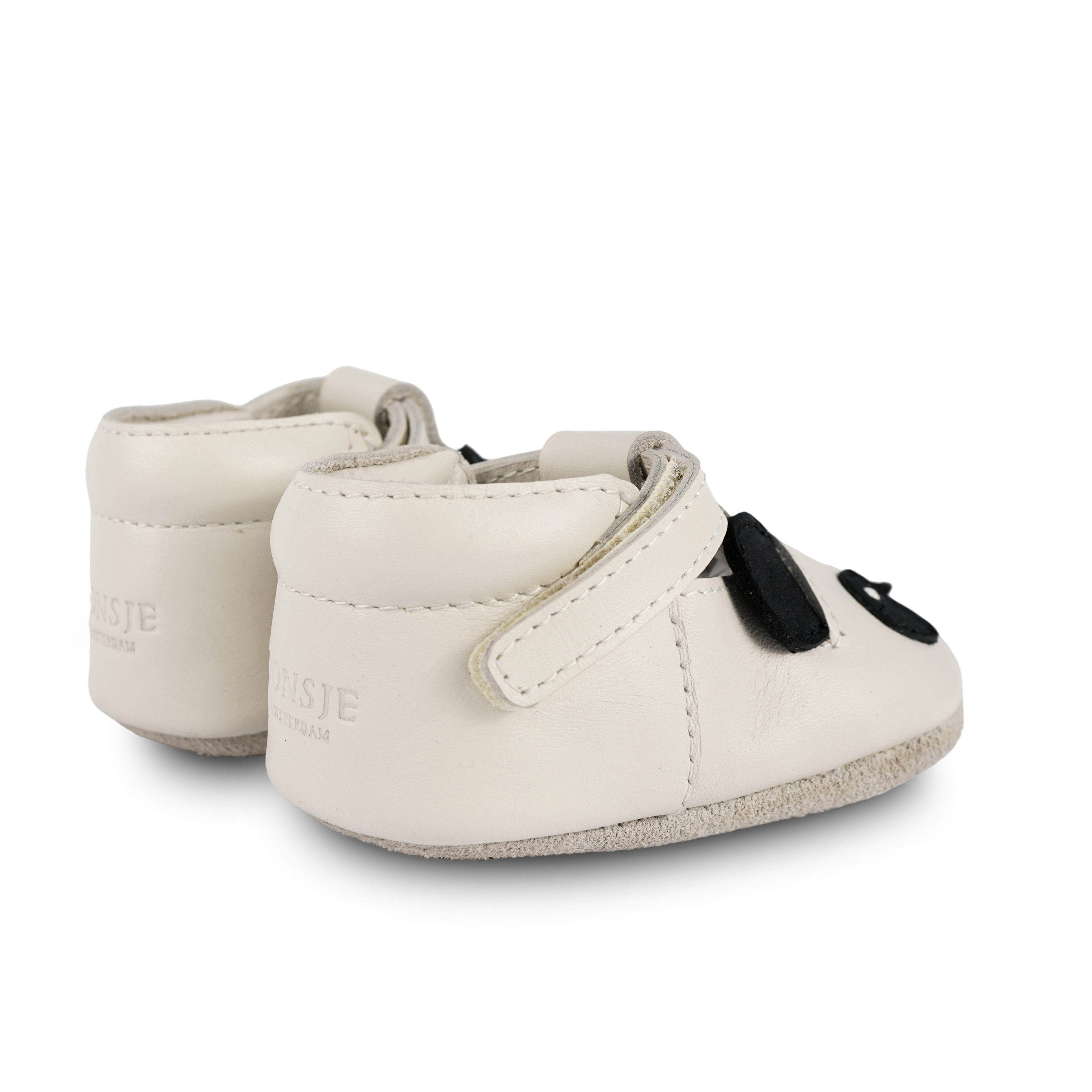 Spark Classic Shoes | Panda | Off White Leather