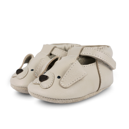 Spark Special Shoes | Golden Retriever | Ivory Classic Leather