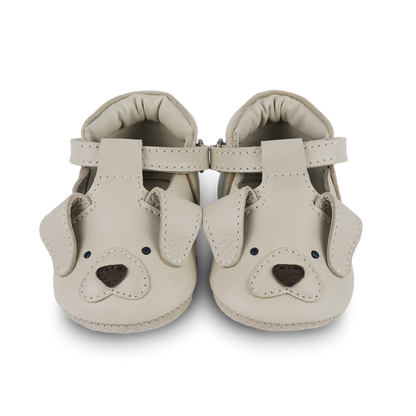 Spark Special Shoes | Golden Retriever | Ivory Classic Leather