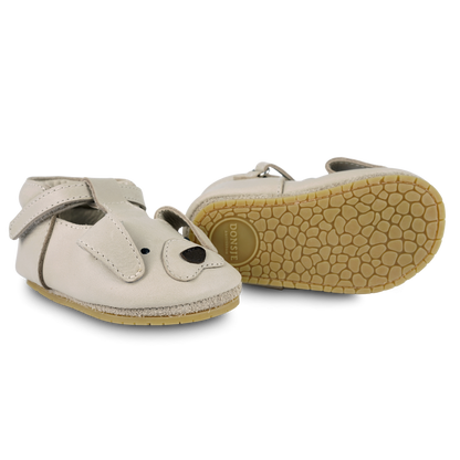 Spark Special Shoes | Golden Retriever | Ivory Classic Leather