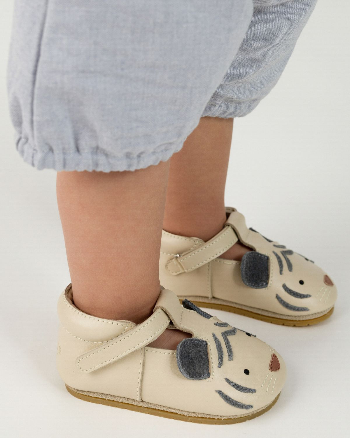 Spark Special Shoes | White Tiger | Cream Leather