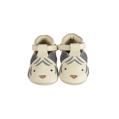 Spark Special Shoes | White Tiger | Cream Leather