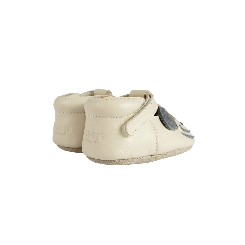Spark Special Shoes | White Tiger | Cream Leather