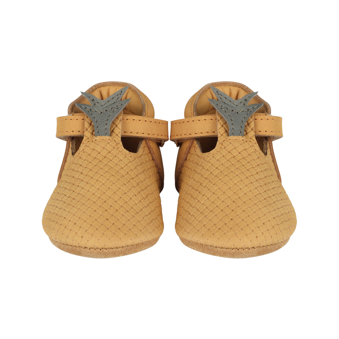 Nanoe Shoes | Pineapple | Caramel Stamped Nubuck