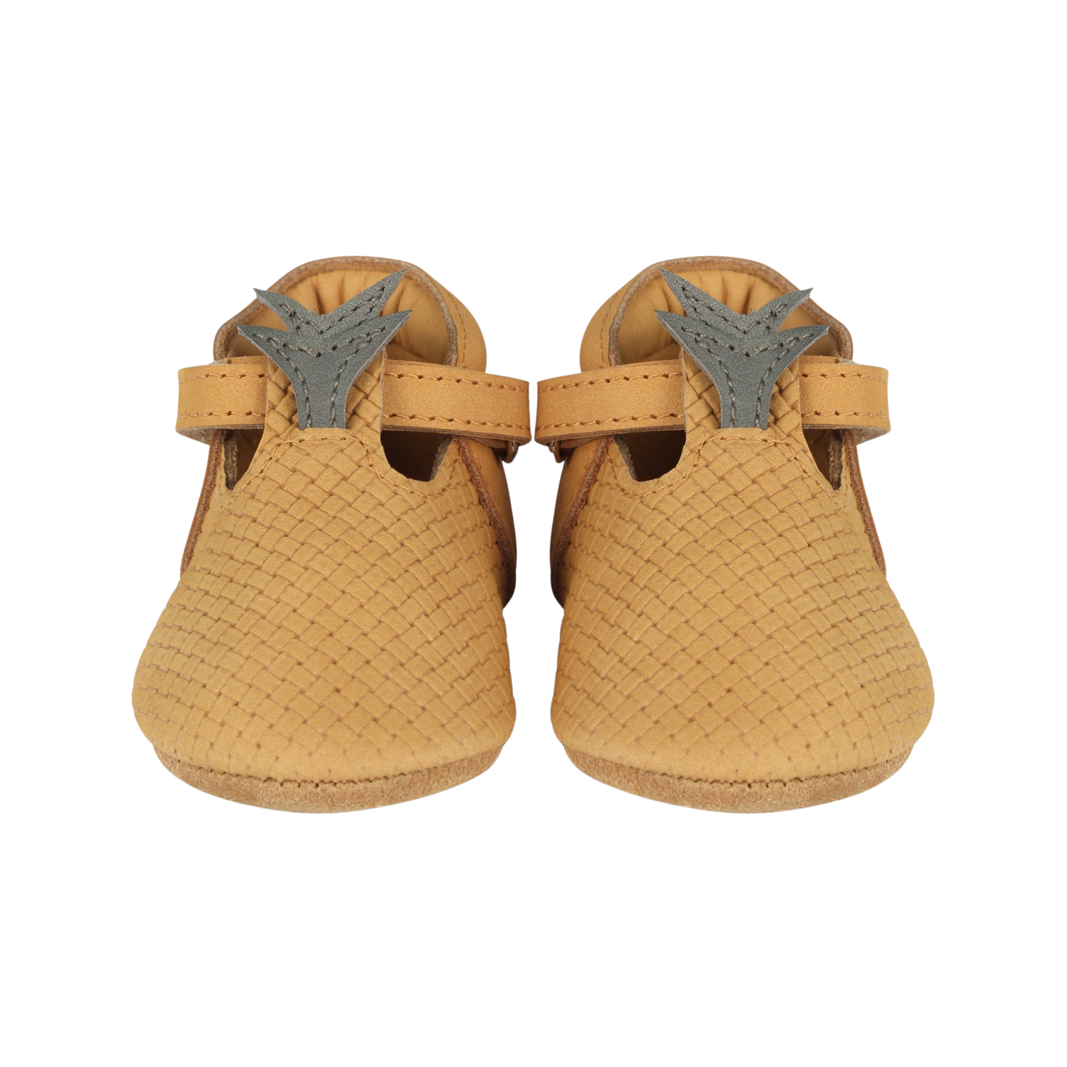 Nanoe Shoes | Pineapple | Caramel Stamped Nubuck