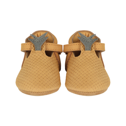 Nanoe Shoes | Pineapple | Caramel Stamped Nubuck