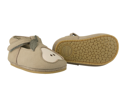 Nanoe Shoes | Pear | Taupe Nubuck