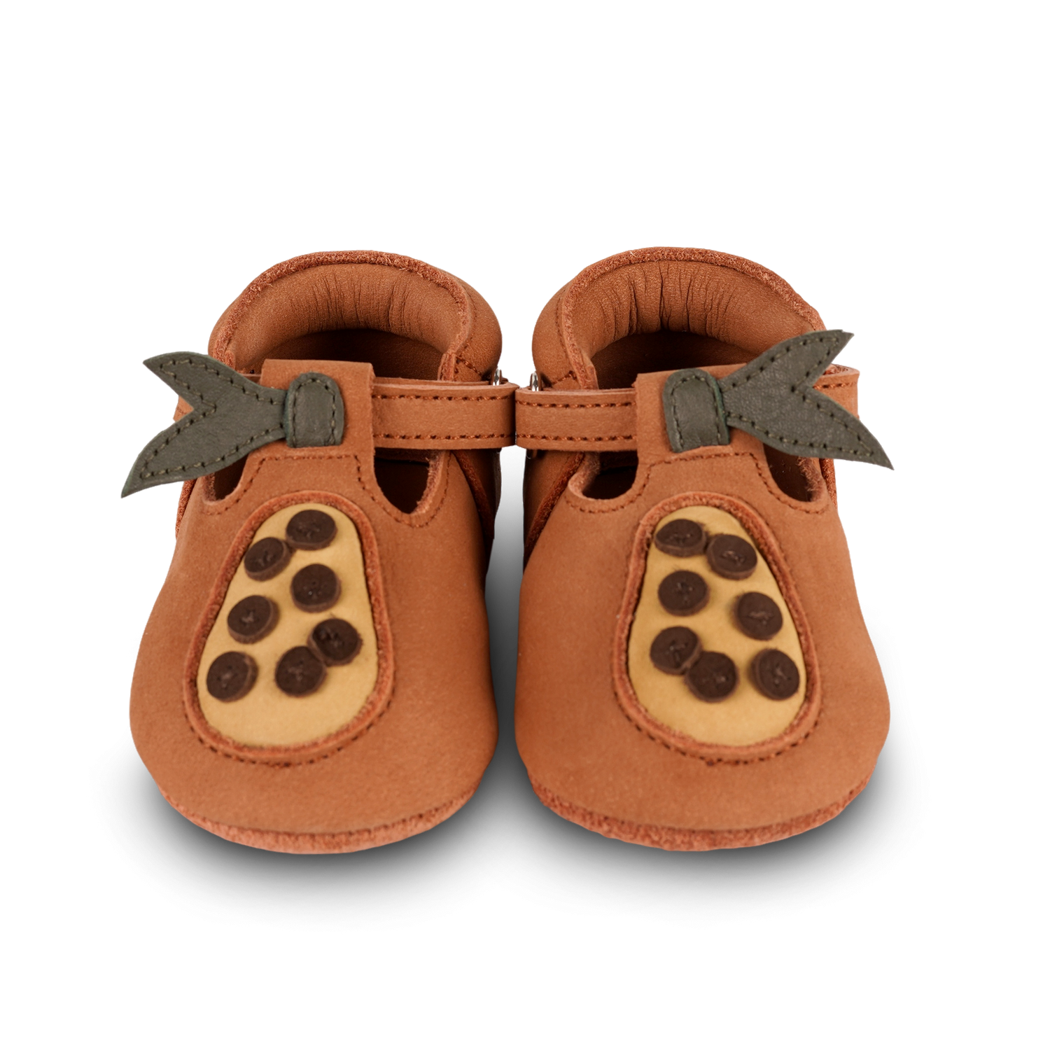 Nanoe Shoes | Papaya | Walnut Nubuck