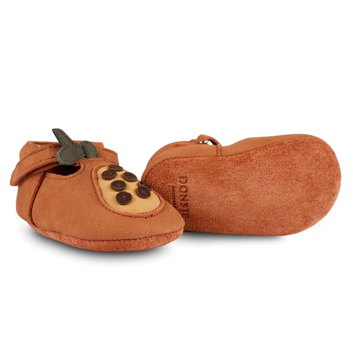 Nanoe Shoes | Papaya | Walnut Nubuck