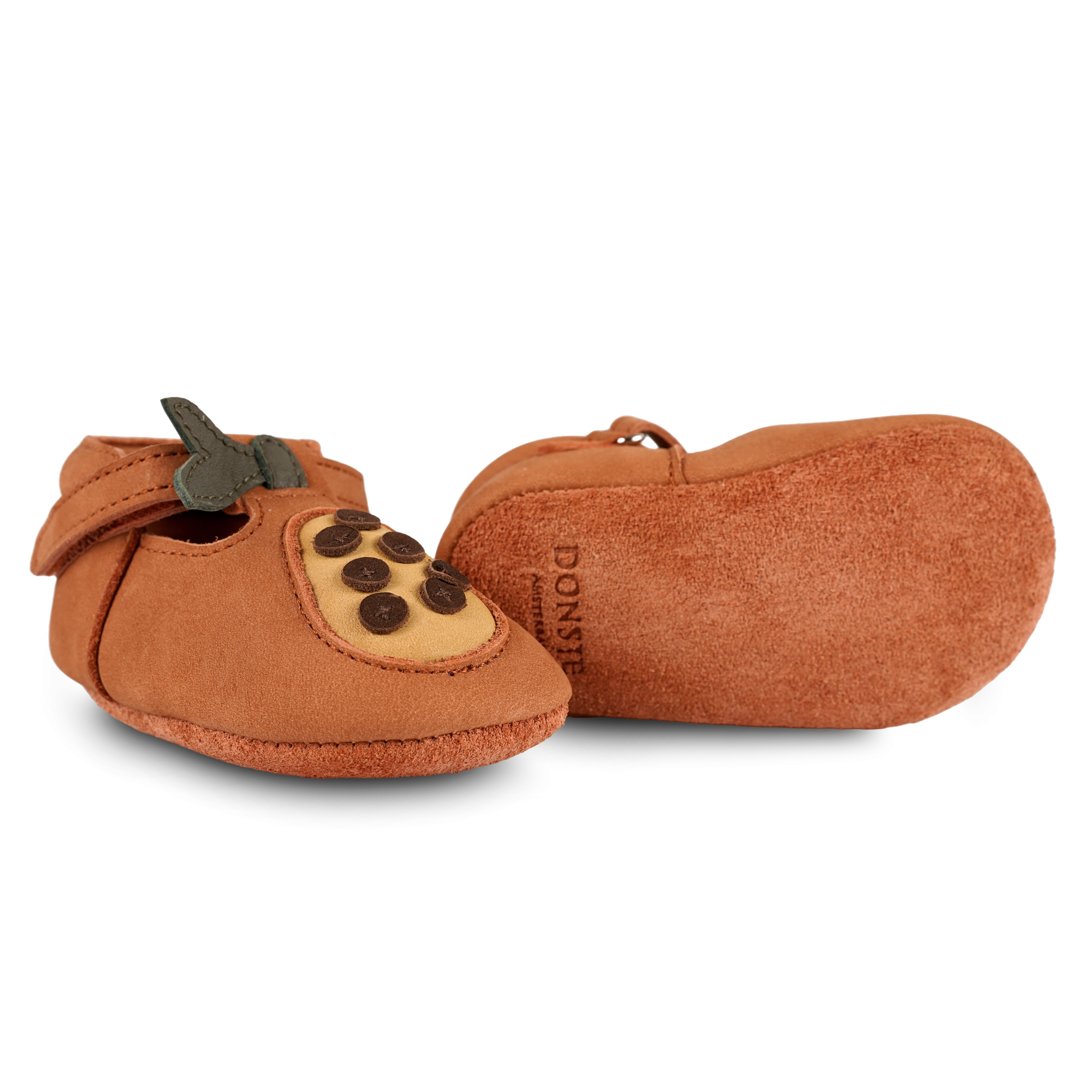 Nanoe Shoes | Papaya | Walnut Nubuck