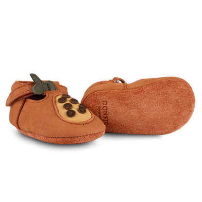 Nanoe Shoes | Papaya | Walnut Nubuck